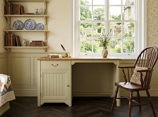 купить Бежевый рабочий стол с дверкой "Оливия (Olivia)" арт GB3001C в интернет-магазине в Краснодаре