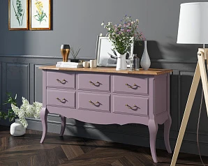 красивые Консоль "Leontina Lavanda" 6 ящиков арт ST9358L в интернет-магазине в Краснодаре
