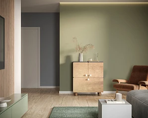 купить стильные Комод с двумя дверками и ящиком "Split" SP03 в Краснодаре