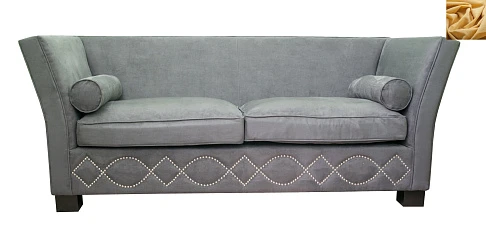 стильный Диван арт-деко Volte Grey желтый в Краснодаре