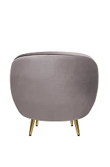 красивое Мягкое кресло для гостиниц Small Benee Grey на заказ в Краснодаре