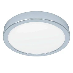 стильные 900641 Накладной светильник FUEVA 5, 17W (LED), 3000K, IP44, ?210, сталь, хром / пластик, белый в Краснодаре