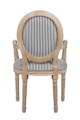 Мягкий стул с подлокотниками Volker Arm Black Pinstripe в Краснодаре