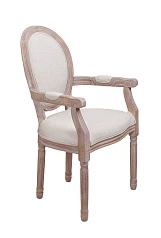 купить красивый Мягкий стул с подлокотниками Volker Arm Beige V2 в интернет-магазине в Краснодаре