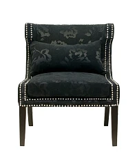 заказать Мягкое полукресло с подлокотниками Suza Black в интернет-магазине в Краснодаре