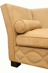 купить красивые Прямой диван 3 места арт-деко Volte коричневый в интернет-магазине в Краснодаре