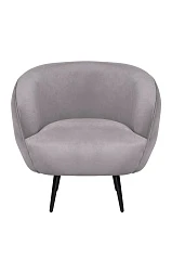 Мягкое кресло Benee Grey на черных ножках в интернет-магазине в Краснодаре