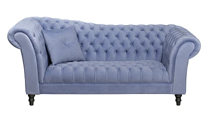 заказать Двухместный диван Lina Blue-B синий в интернет-магазине в Краснодаре