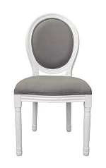стильный Дизайнерский обеденный стул модерн Volker Grey and White в Краснодаре