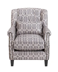 стильное Мягкое полукресло с подлокотниками Scott Grey в Краснодаре