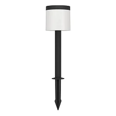 фото 901077 Ландшафтный светильник на солнечной батарее с датчиком движения PANTETE, 7,5W (LED), 3000K, 1000lm, IP65, H650, пластик, чёрный/пластик, белый в интерьере в Краснодаре