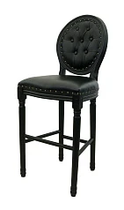фото Дизайнерский барный стул Filon Button Black в Краснодаре