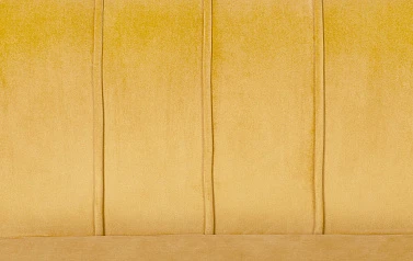 Дизайнерский диван Pearl Triple Yellow на черных ножках в интернет-магазине в Краснодаре