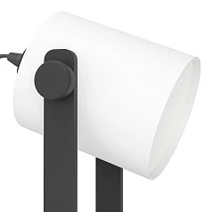 красивые 43429 Торшер HORNWOOD 1 с ножн. выкл., 1х28W (E27), L215, H1395, осн.?230, сталь, дерево, черный/тек на заказ в Краснодаре