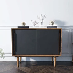 Комод "Bruni Black" две дверки арт BR25Black на заказ в интернет-магазине в Краснодаре