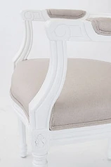 красивый Мягкий стул с подлокотниками Diella Beige в Краснодаре