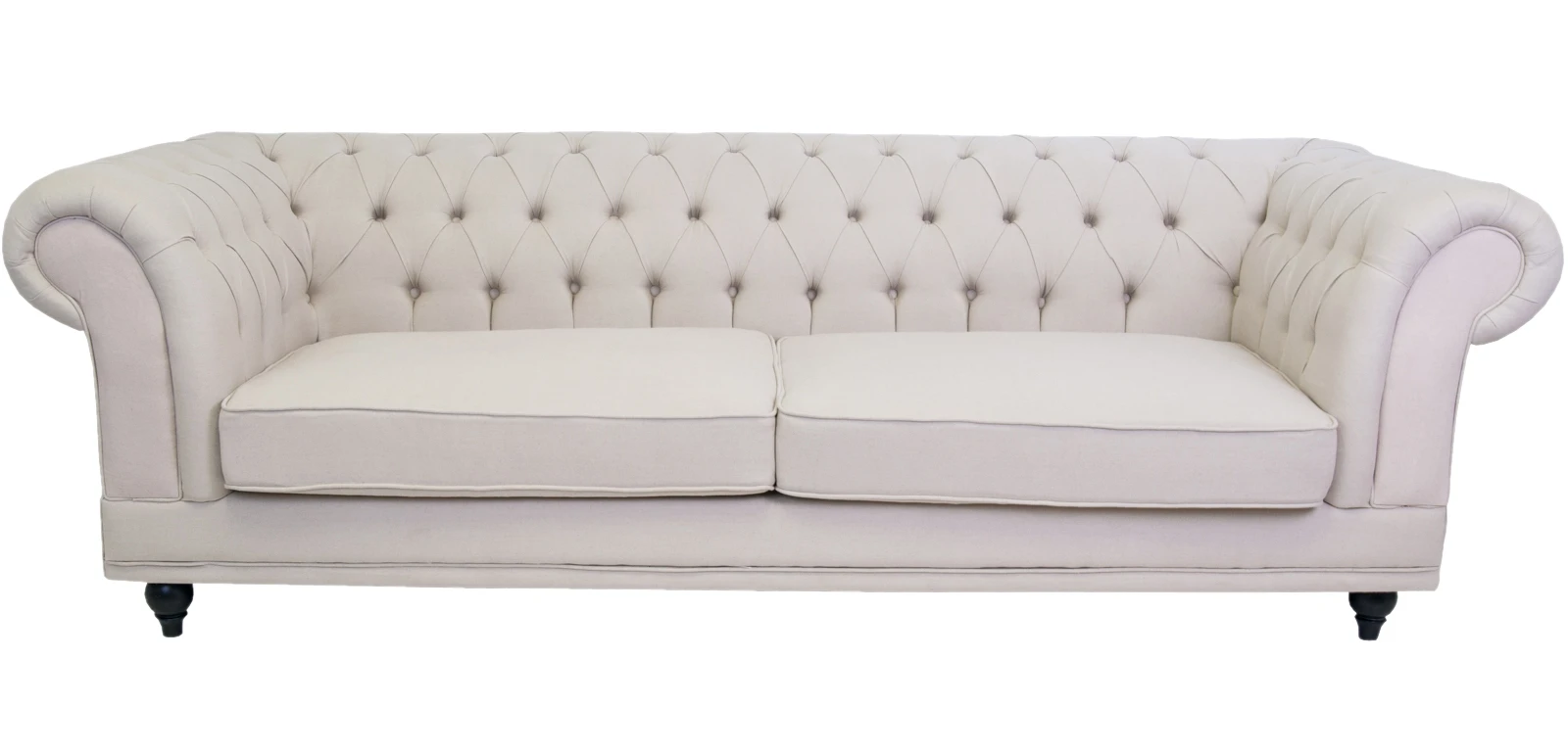 купить стильный Трехместный мягкий диван арт-деко Neylan бежевый в Краснодаре