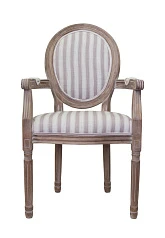 фото Мягкий стул с подлокотниками Volker Arm Pinstripe в интерьере в Краснодаре