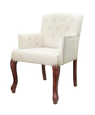 Классическое кресло Deron Beige Classic в интерьере в Краснодаре