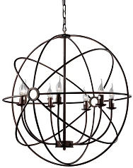 красивые Люстра Foucault'S Orb Crystal Nude D62 на заказ в Краснодаре