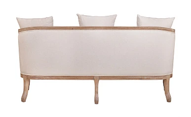 Диван ретро Nora бежевый на заказ в интернет-магазине в Краснодаре