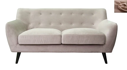 купить стильный Мягкий диван Albert 7 цвет коричневый ширина 190 см в интернет-магазине в Краснодаре