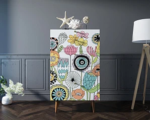 купить Комод высокий "Berber"  арт BB10/Print_03 в интернет-магазине в Краснодаре