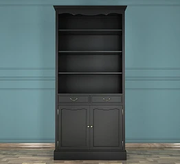Книжный шкаф "Leontina Black"  арт ST9330BLK в интернет-магазине в Краснодаре