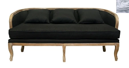 купить красивый Диван в стиле ретро Nora светло-серый в интернет-магазине в Краснодаре