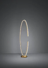 фото 390491 Светодиодный торшер с регулировкой цветовой температуры BOGADO, 20W(LED) ,2200-6500K, 3500lm, сталь, золотой, белый в интерьере в Краснодаре