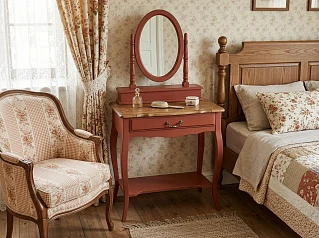 заказать Туалетный столик "Леонтина (Leontina)" с зеркалом арт ST9321/3031 в интернет-магазине в Краснодаре