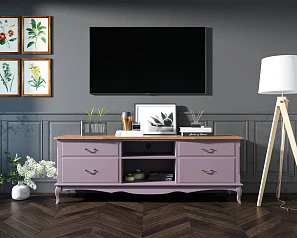 заказать Комод Leontina Lavanda под TV удлиненный арт ST9328/2L в Краснодаре