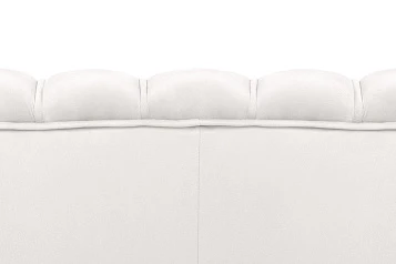 Диван ракушка Pearl Triple Beige на черных ножках в интернет-магазине в Краснодаре