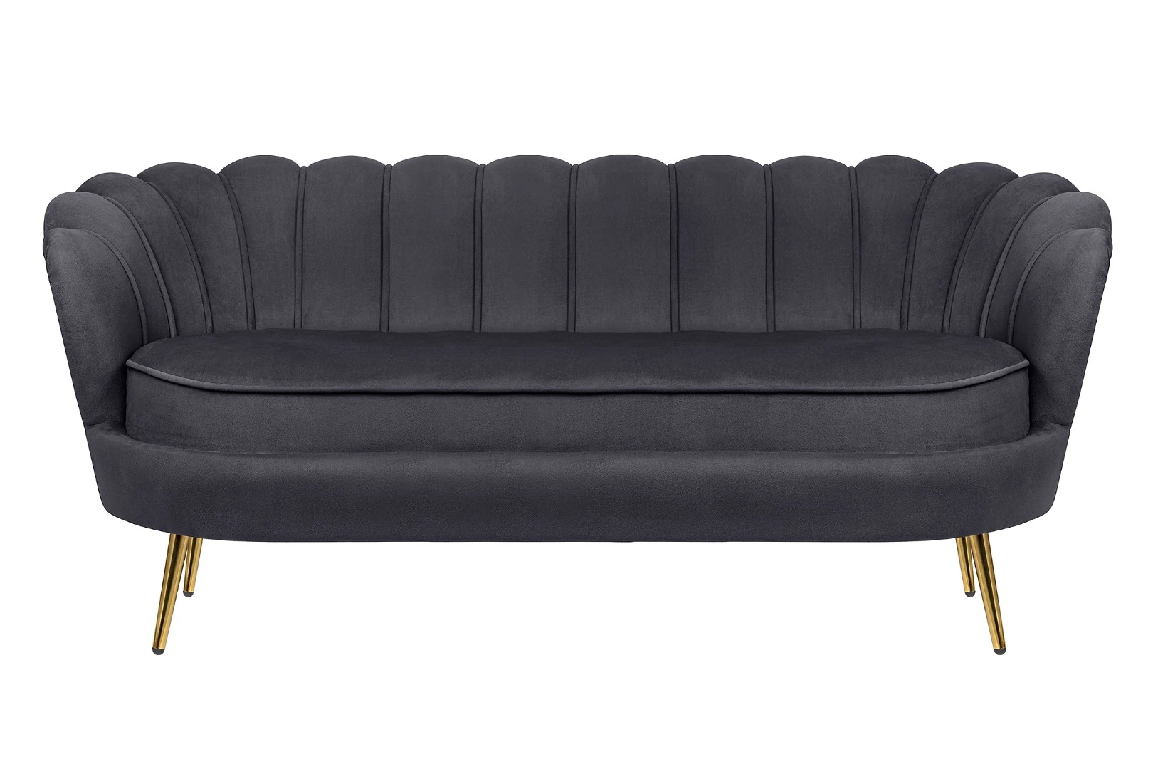 купить Трехместный диван ракушка для гостиниц Pearl Triple Black в Краснодаре