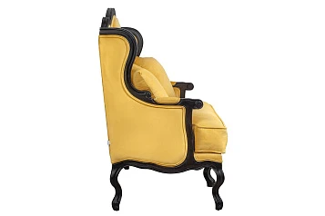 Двухместный дизайнерский диван Brody Double yellow в Краснодаре