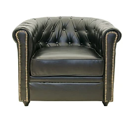 купить Кожаное кресло Karo Black в Краснодаре