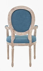 стильный Мягкий стул с подлокотниками Diella Blue на заказ в Краснодаре