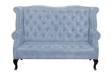 купить стильный Кожаный дизайнерский диван лофт Royal Sofa Grey в интернет-магазине в Краснодаре