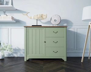 стильный Комод Olivia на 3 ящика с дверкой арт GA5051 в Краснодаре