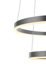 Люстра Orblaze 2 rings 400 black в интернет-магазине в Краснодаре