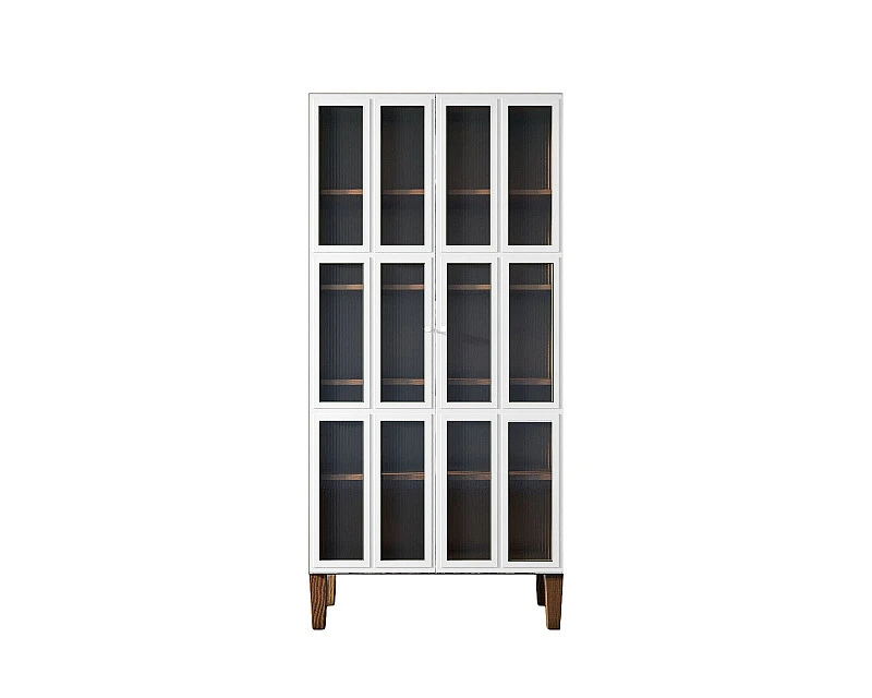 заказать стильные Шкаф двухстворчатый "Andersen" с рифлеными стеклами арт AN12WH в Краснодаре
