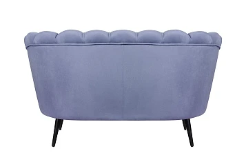 купить Диван ракушка Pearl Double Blue на черных ножках в Краснодаре