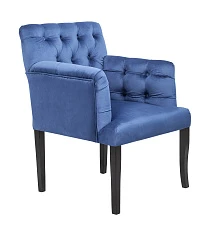 Кресло Zander Deep Blue в интерьере в Краснодаре