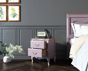 купить Тумба leontina Lavanda на два ящика арт ST9302/2L в интернет-магазине в Краснодаре