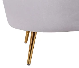 купить красивое Низкое кресло ракушка Pearl Grey в Краснодаре