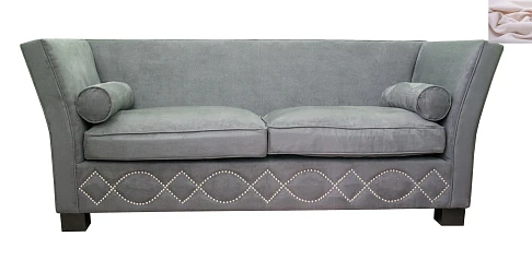 Диван арт-деко Volte Розовый на заказ в интернет-магазине в Краснодаре