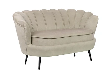 заказать Дизайнерский диван Pearl Double Taupe на черных ножках в Краснодаре
