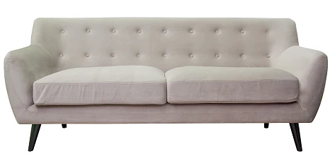 купить Диван с мягкими подлокотниками Albert 3 цвет бежевый в интернет-магазине в Краснодаре