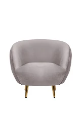 красивые Мягкое кресло Small Benee Grey в Краснодаре