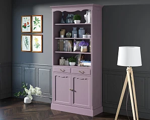 красивый Книжный шкаф "Leontina Lavanda" арт ST9330L в Краснодаре